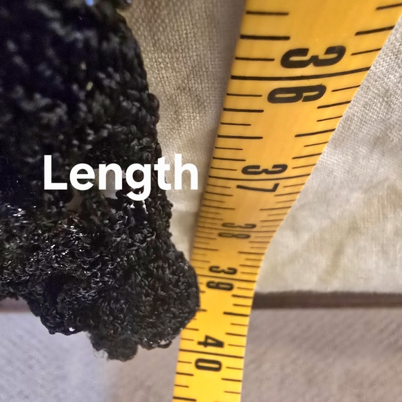 Elegant Black Beaded & Lace Dress - Picture 12 of 13